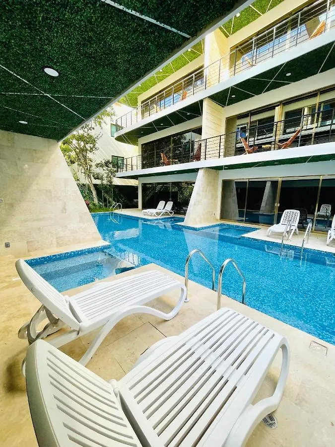 Plunge Pool And Swim-Up Apartment - Aldea Zama Tulum 0*,